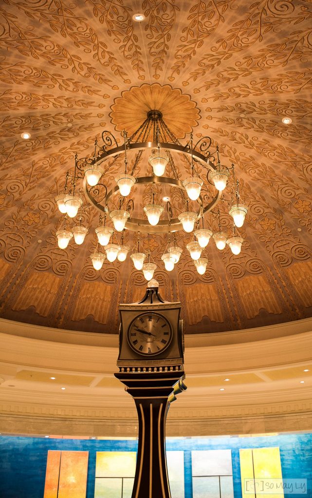 Waldorf Astoria Orlando lobby clock