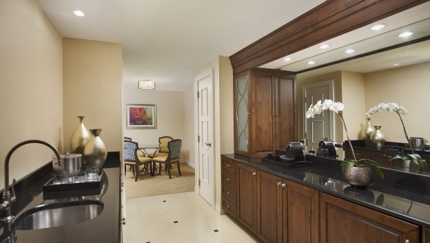 Governor's Suite kitchen area