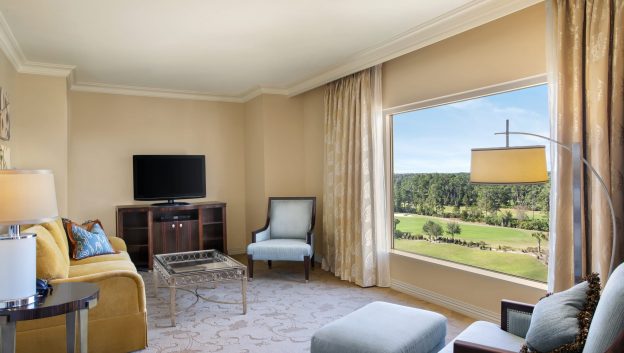 Waldorf Suite living area