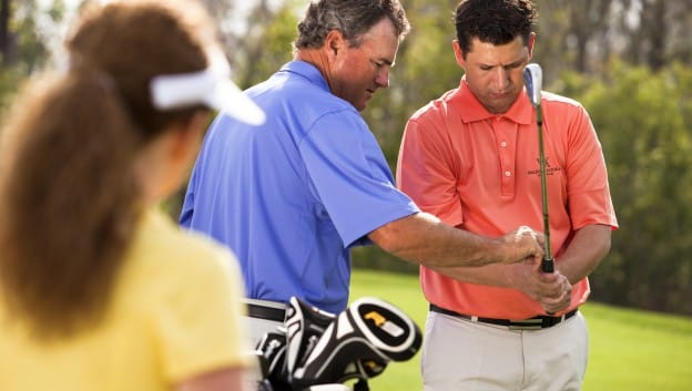 pro teaching golfers