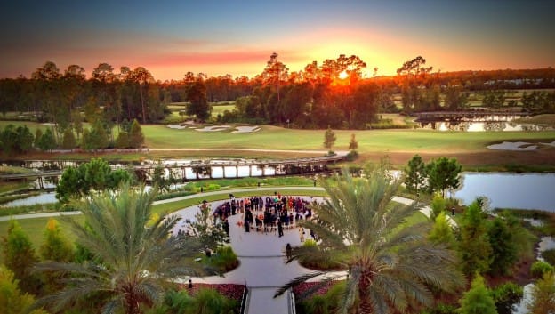 Outdoor wedding