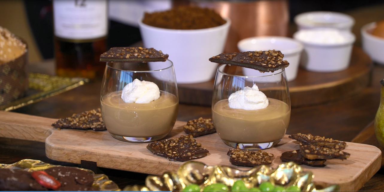 La Luce butterscotch pudding