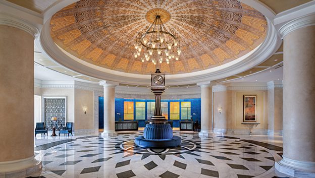 Waldorf Astoria lobby clock