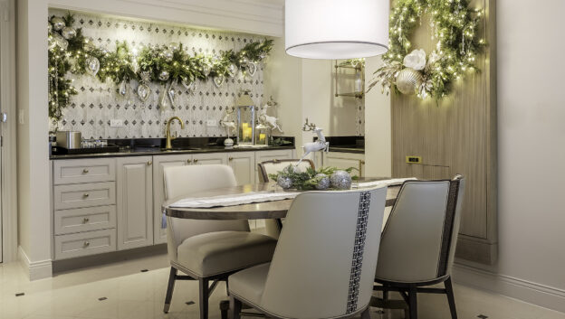 Sparkle & Shine Holiday Suite Kitchen