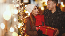holiday couple