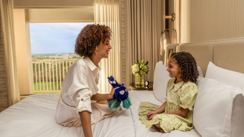 mom and daughter room