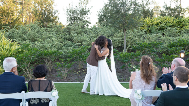 Couple kissing