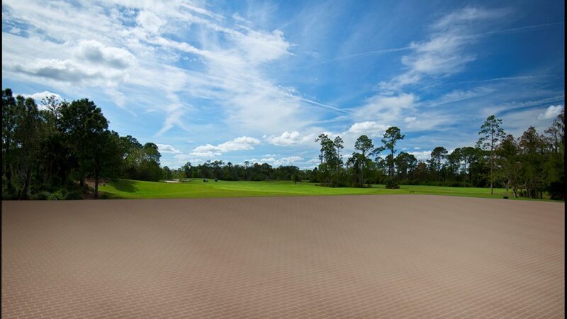 Paver outdoor space 