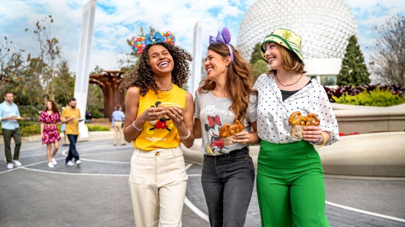 friends at Epcot