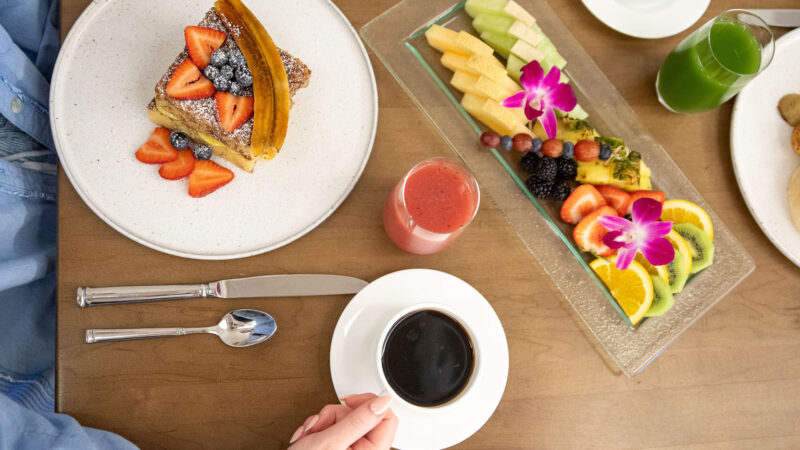 Oscar's breakfast