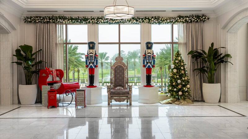 holidays at the lobby